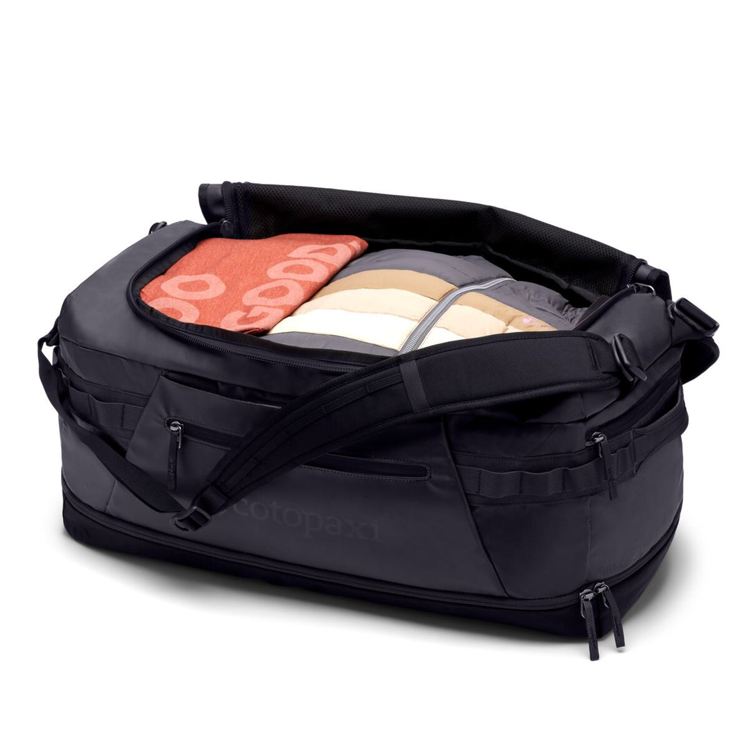 Cotopaxi Allpa Duo 50L Duffel Bag in Black Cotopaxi UK