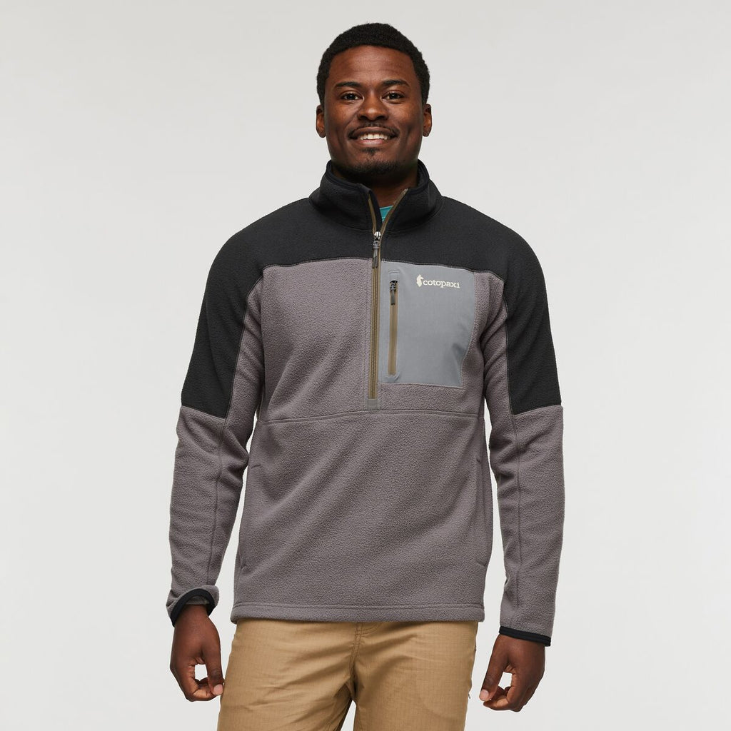 Cotopaxi Abrazo Half-Zip Fleece -Black/Cinder