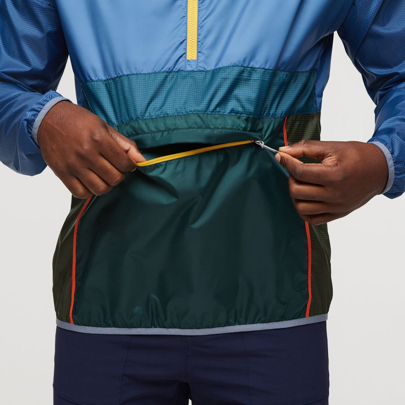 Teca Half-Zip Windbreaker - Mens