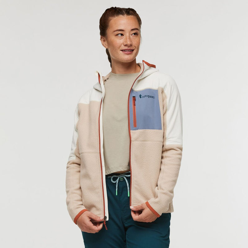 Abrazo Hooded Full-Zip Fleece Jacket - Womens