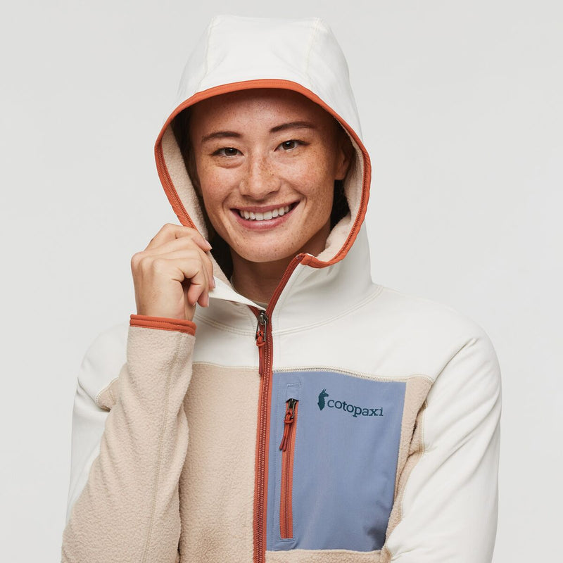 Abrazo Hooded Full-Zip Fleece Jacket - Womens