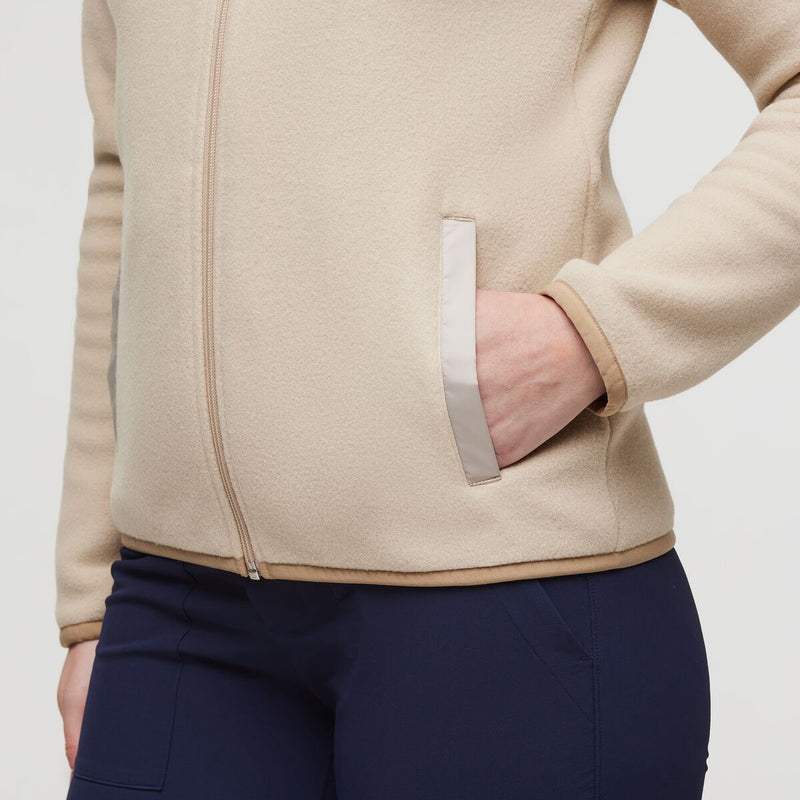 Teca Fleece Hooded Full-Zip Jacket - Womens