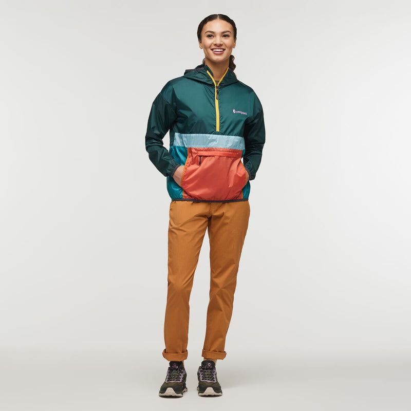 Teca Half-Zip Windbreaker - Womens