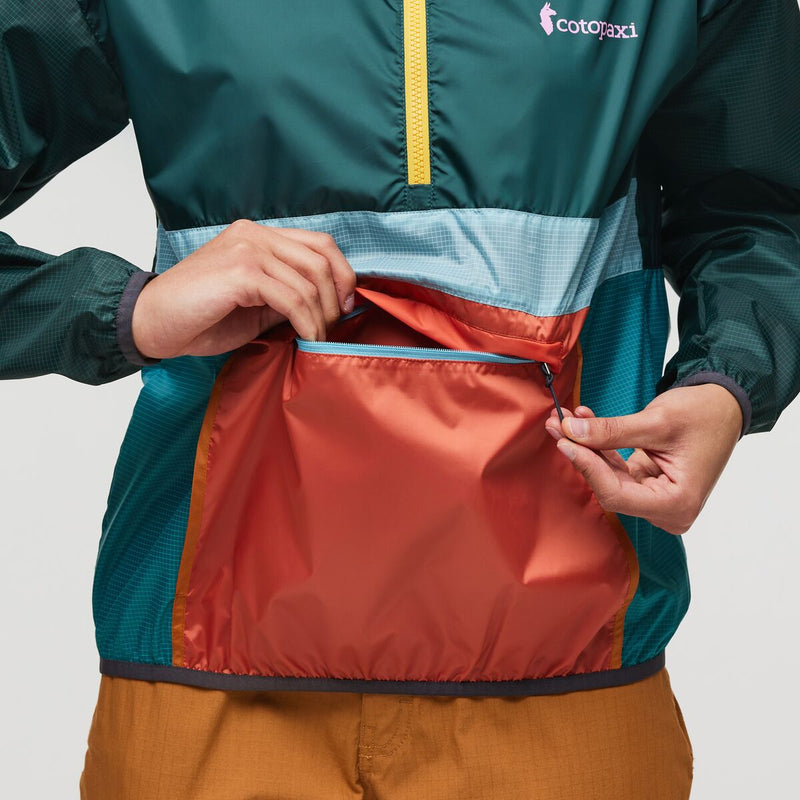 Teca Half-Zip Windbreaker - Womens