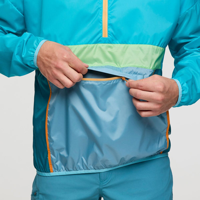 Teca Half-Zip Windbreaker - Mens