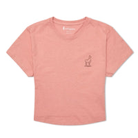 Tiny Llama Crop T-Shirt - Womens