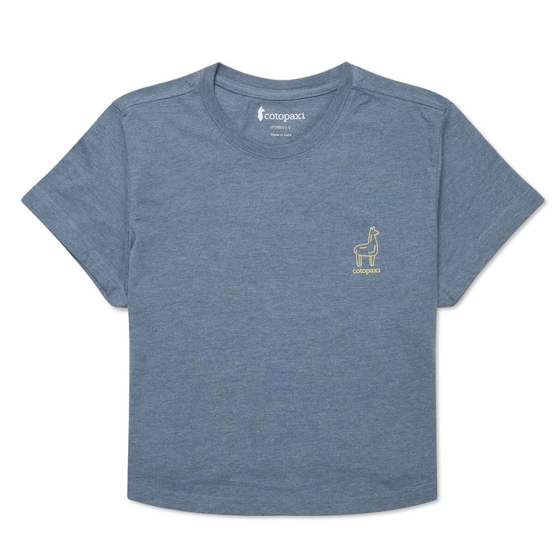 Tiny Llama Crop T-Shirt - Womens