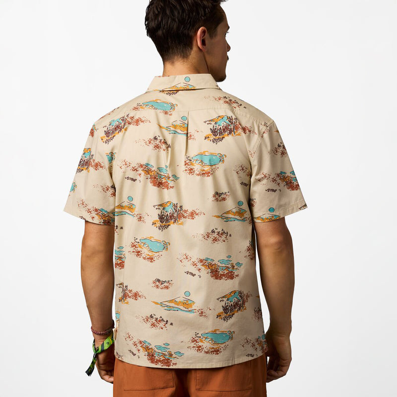 Estival Button Up Shirt - Print - Mens