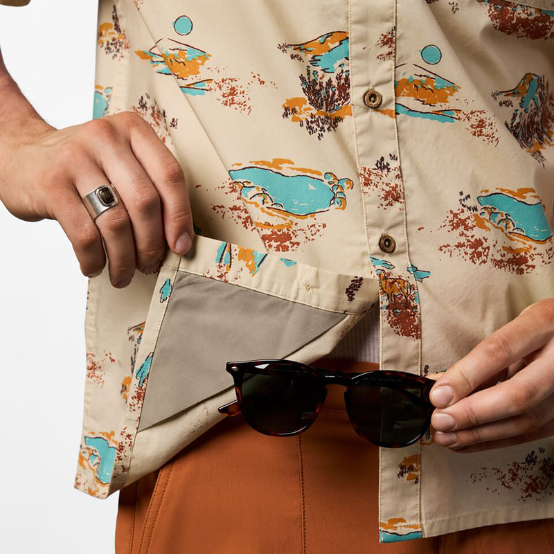 Estival Button Up Shirt - Print - Mens