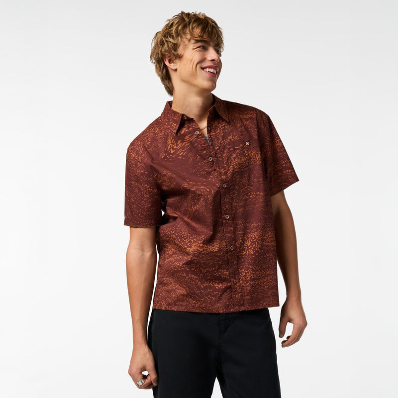 Estival Button Up Shirt - Print - Mens