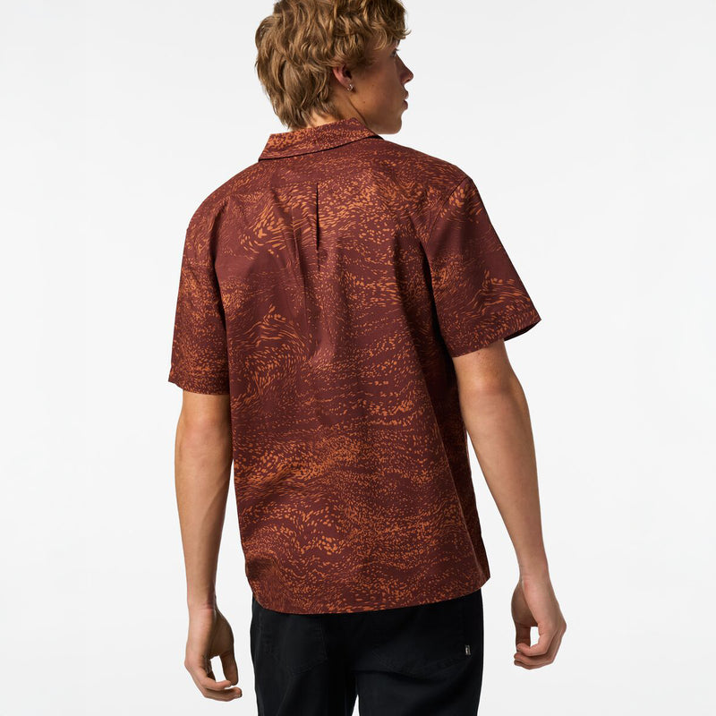 Estival Button Up Shirt - Print - Mens