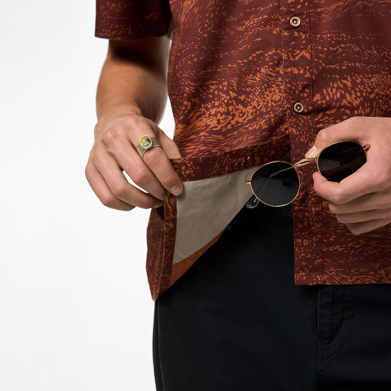 Estival Button Up Shirt - Print - Mens