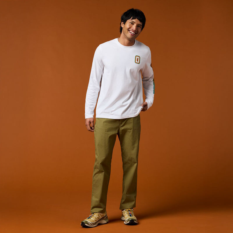 Radiant Llama Long-Sleeve T-Shirt - Mens