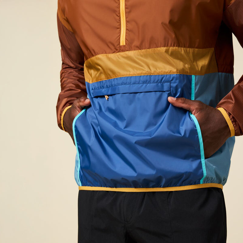 Teca Half-Zip Windbreaker - Mens