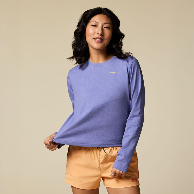 Flower Patch Long-Sleeve T-Shirt - Womens