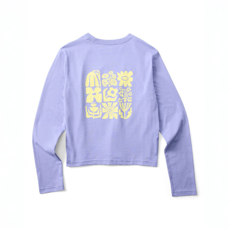 Flower Patch Long-Sleeve T-Shirt - Womens