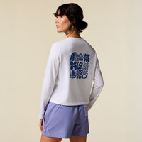 Flower Patch Long-Sleeve T-Shirt - Womens
