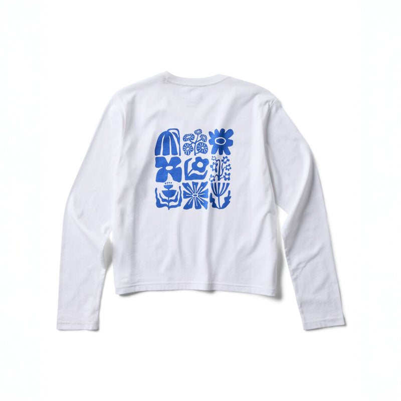 Flower Patch Long-Sleeve T-Shirt - Womens