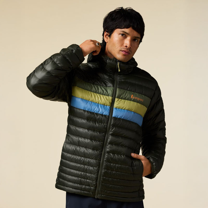 Fuego Down Hooded Jacket - Mens