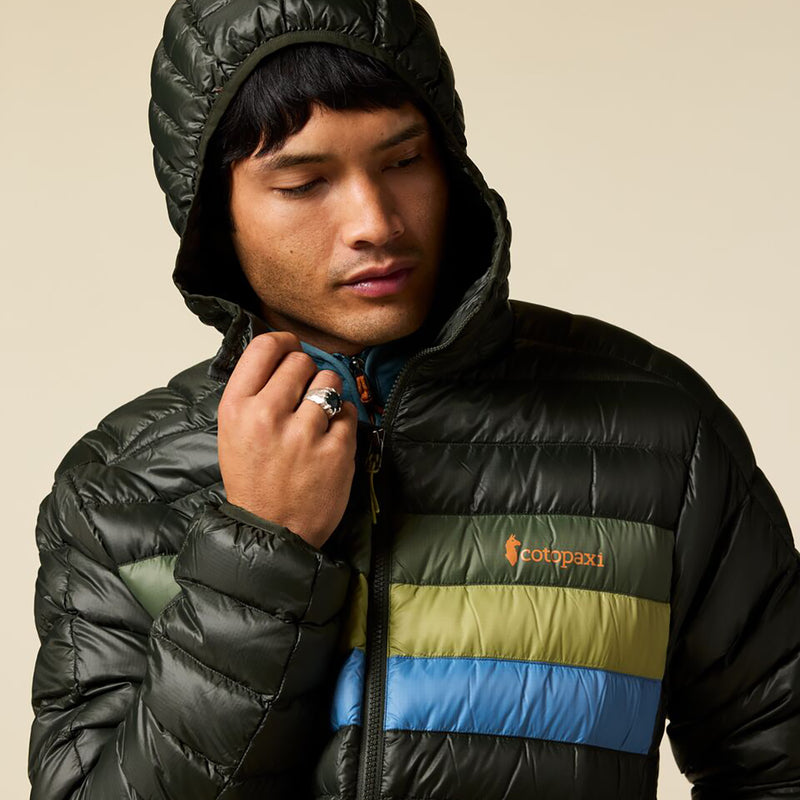 Fuego Down Hooded Jacket - Mens