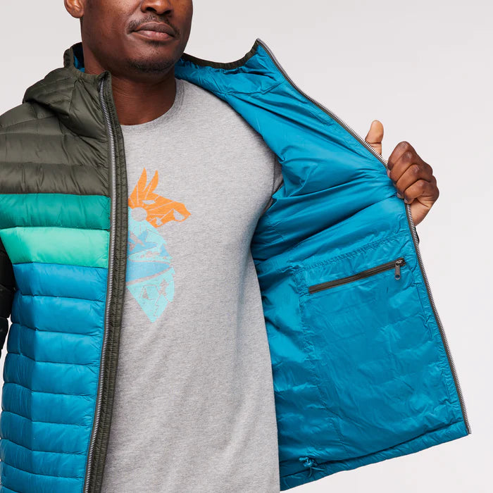 Fuego Down Hooded Jacket - Mens