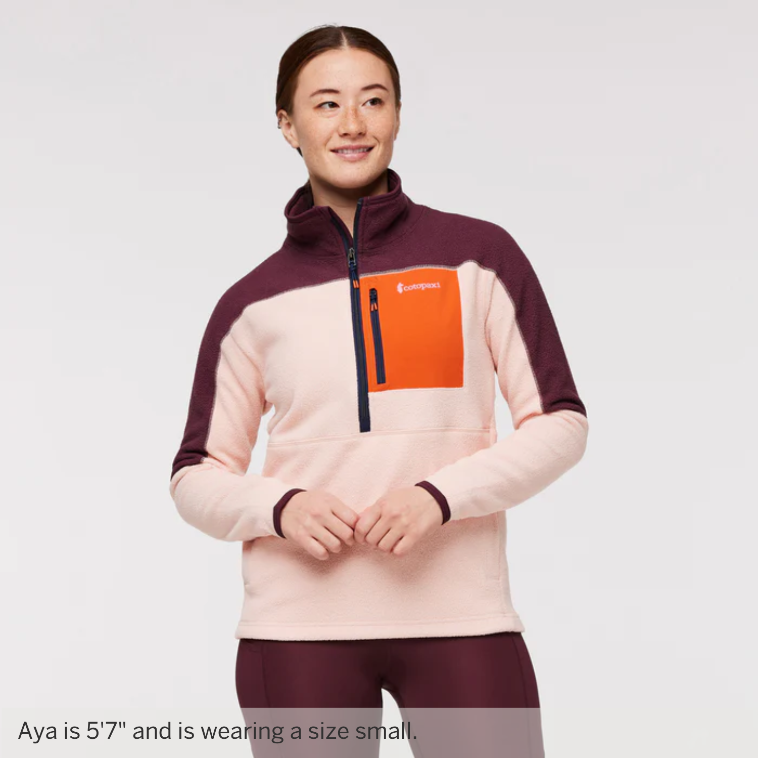 Abrazo Half Zip Fleece Jacket Womens
