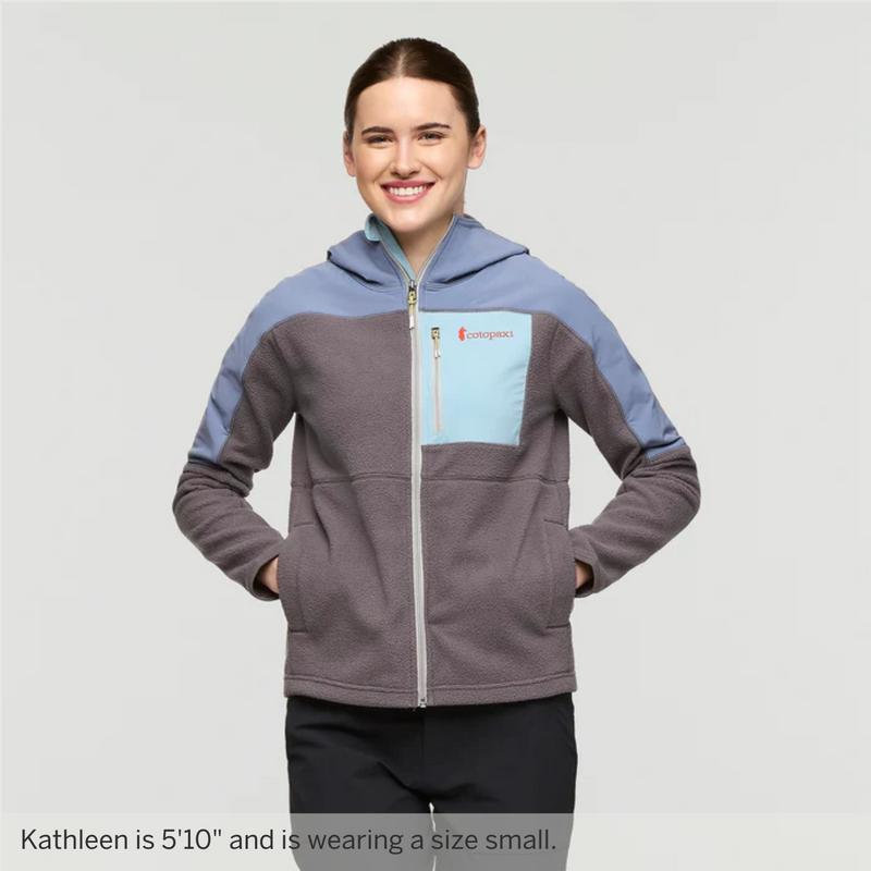Abrazo Hooded Full-Zip Fleece Jacket  - Womens