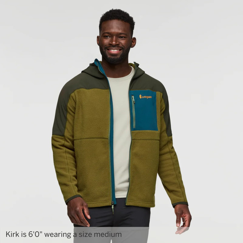 Abrazo Hooded Full-Zip Fleece Jacket Mens - Main Image