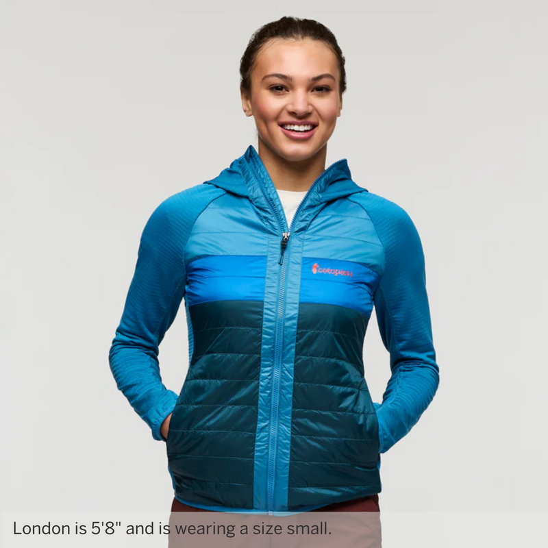 Capa Hybrid Insulated Hooded Jacket - Womens