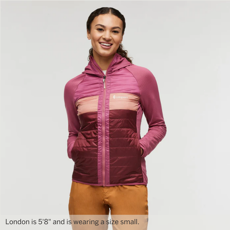 Capa Hybrid Insulated Hooded Jacket - Womens