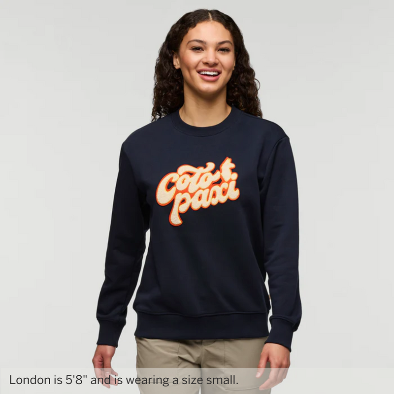 Coto-Patch Crew Sweatshirt - Womens