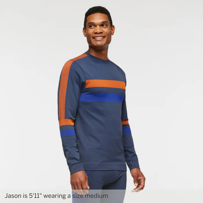 Debajo Seamless Baselayer Crew - Mens