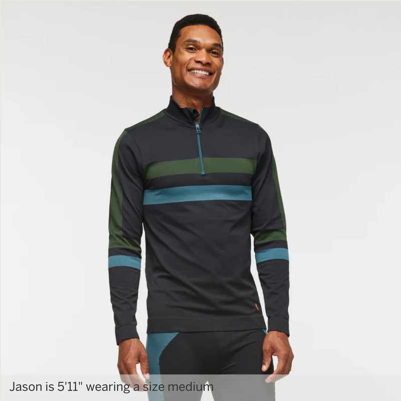 Debajo Seamless Baselayer Quarter-Zip - Mens