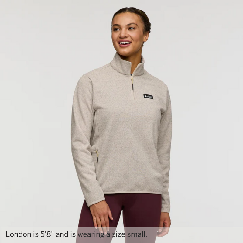 Envo Fleece Quarter-Zip Pullover - Womens