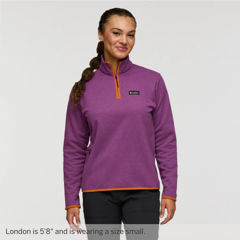 Envo Fleece Quarter-Zip Pullover - Womens