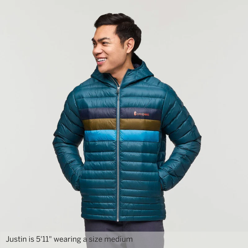 Fuego Down Hooded Jacket - Mens