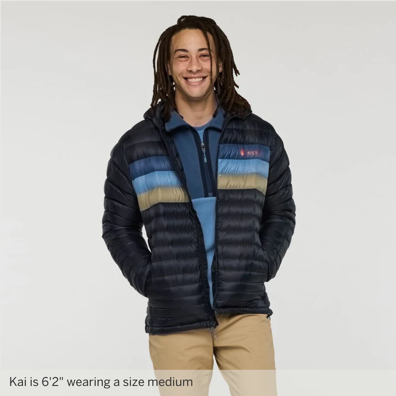 Fuego Down Hooded Jacket - Mens