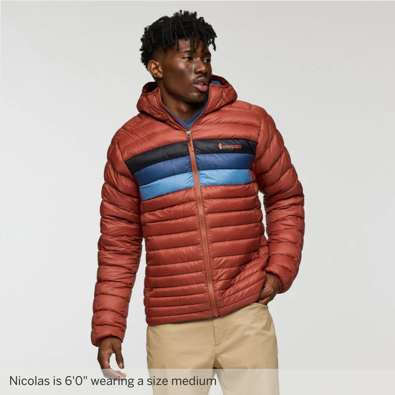Fuego Down Hooded Jacket - Mens