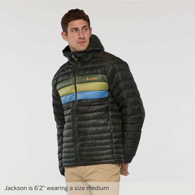 Fuego Down Hooded Jacket - Mens