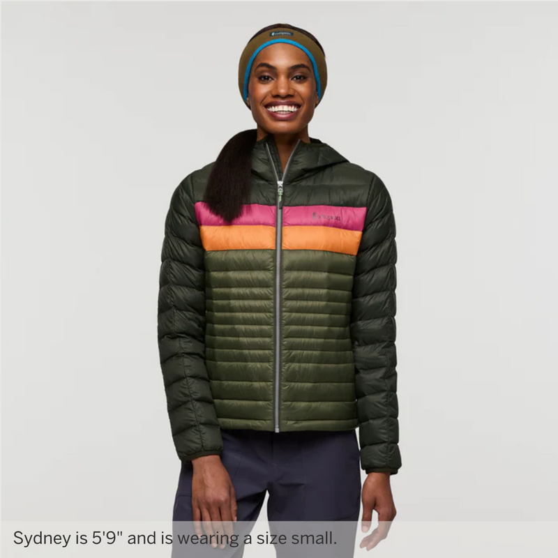 Fuego Down Hooded Jacket - Womens