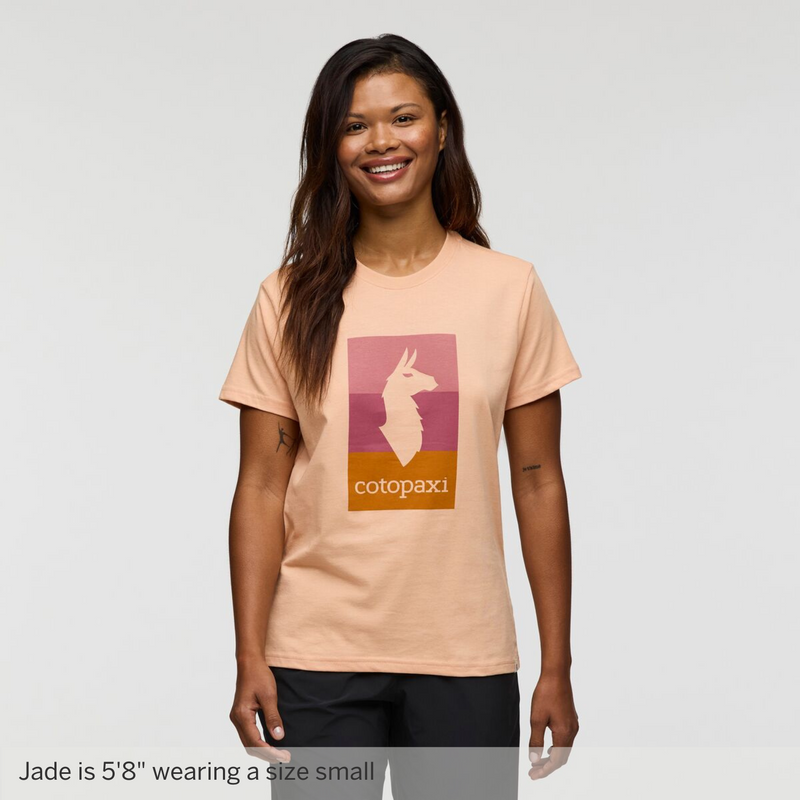 Llama Block T-Shirt - Womens