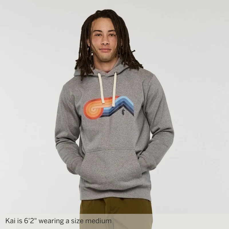 Melting Sunset Pullover Hoodie - Mens