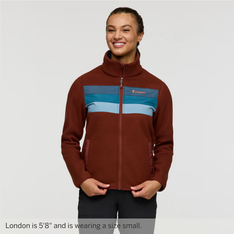 Teca Fleece Full-Zip Jacket - Womens