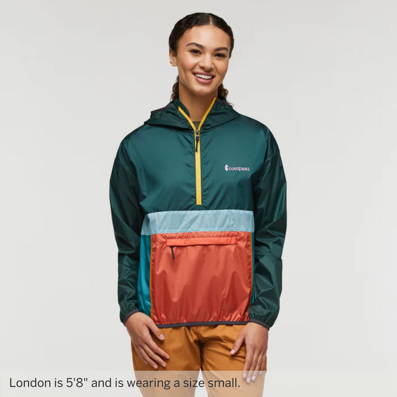 Teca Half-Zip Windbreaker - Womens