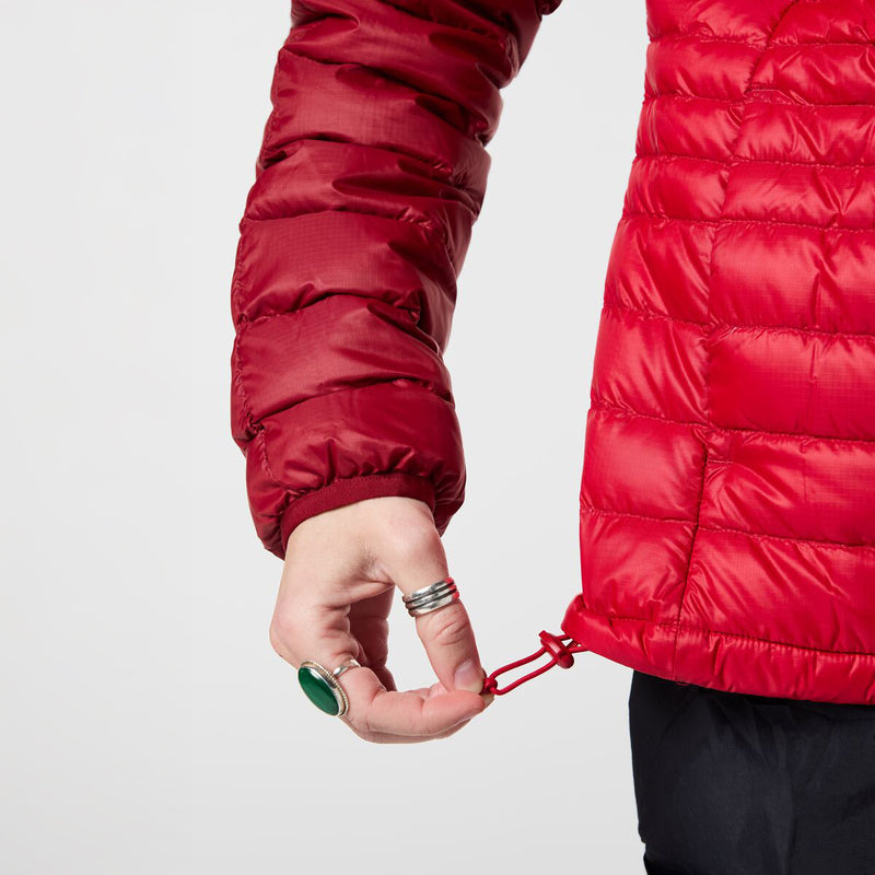 Fuego Down Hooded Jacket - Womens