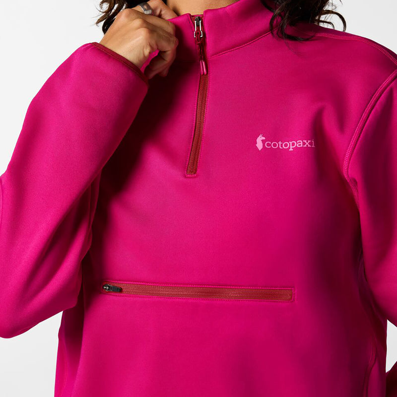 Tempa Fleece Quarter-Zip Pullover - Womens