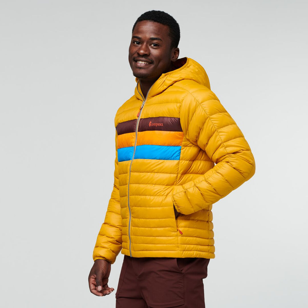 Mens yellow down jacket hotsell