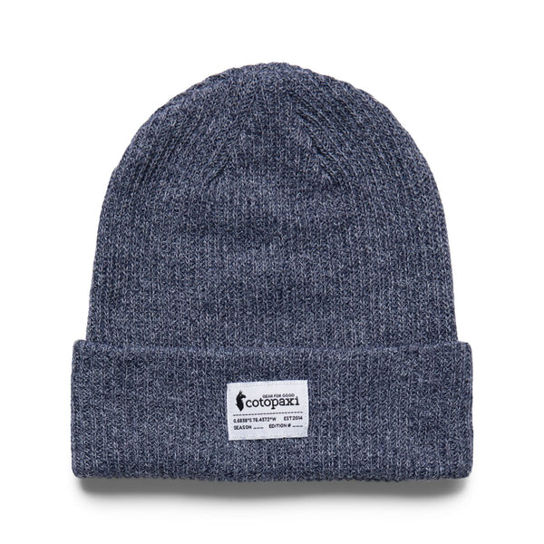 Wharf Beanie Hat From Cotopaxi in Heather Graphite