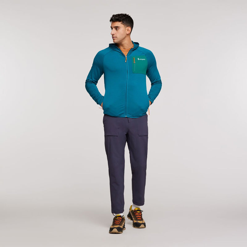 Otero Fleece Full-Zip Hooded Pullover - Mens